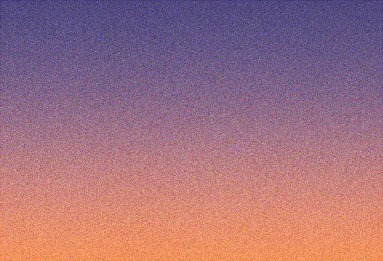 Noisy sunset banner